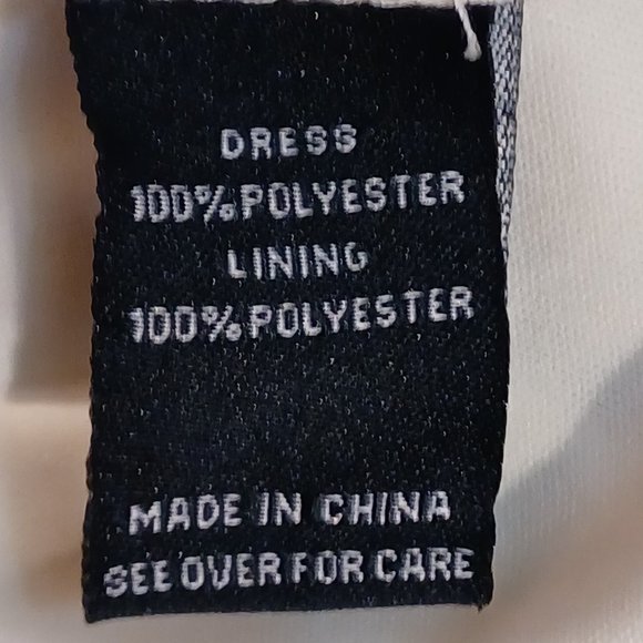 Dress by and by white with silver -size s - Picture 6 of 6